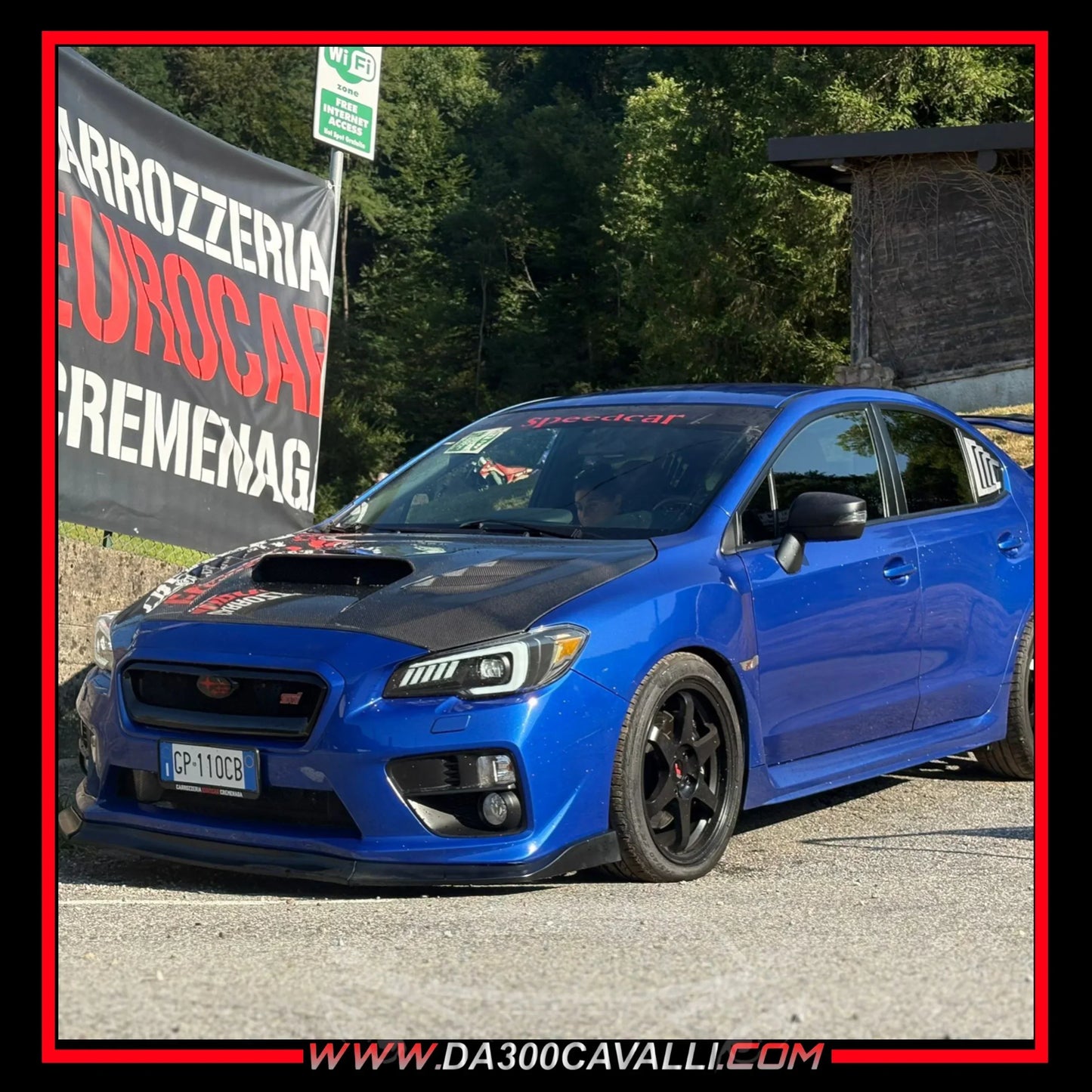 Cofano In Carbonio Subaru STI WRX — Da300Cavalli — foto 2