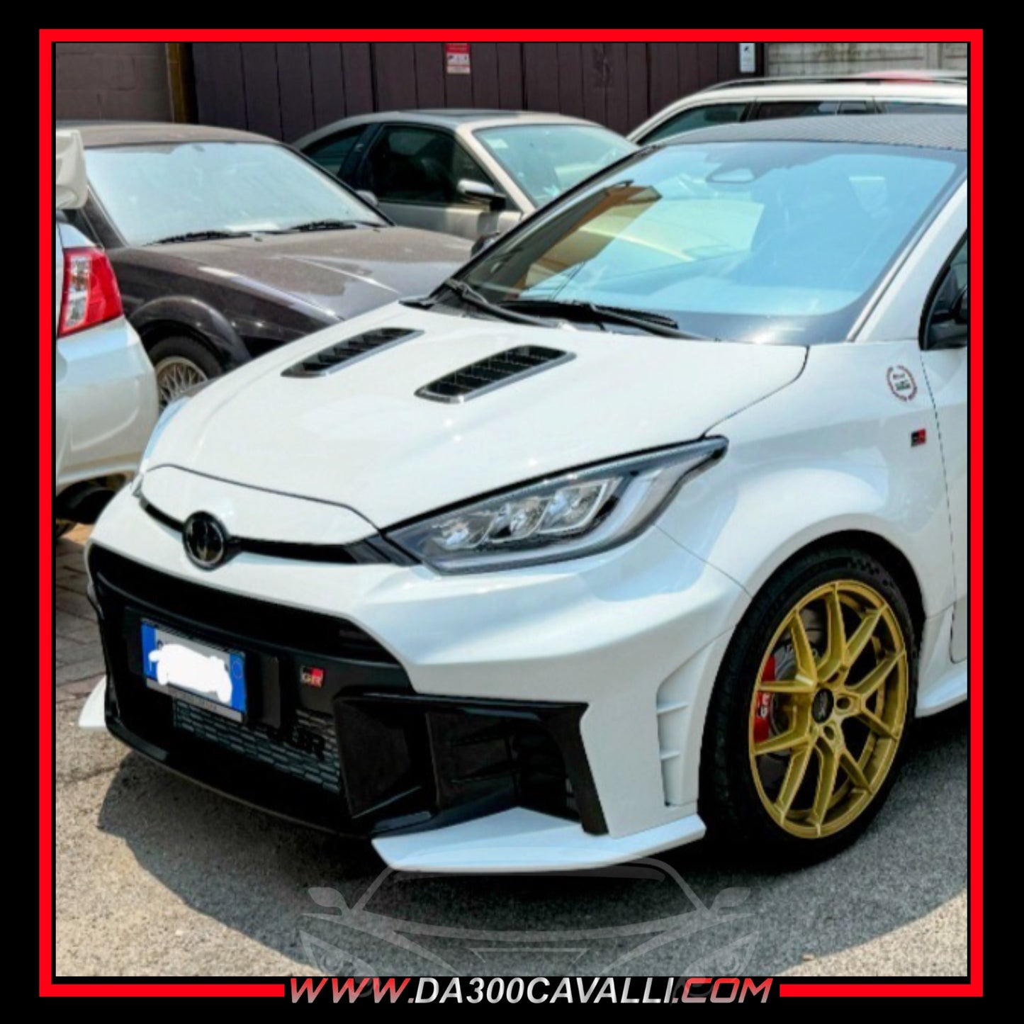 Cofano In Carbonio Toyota Yaris (2021-2023) - Da300Cavalli