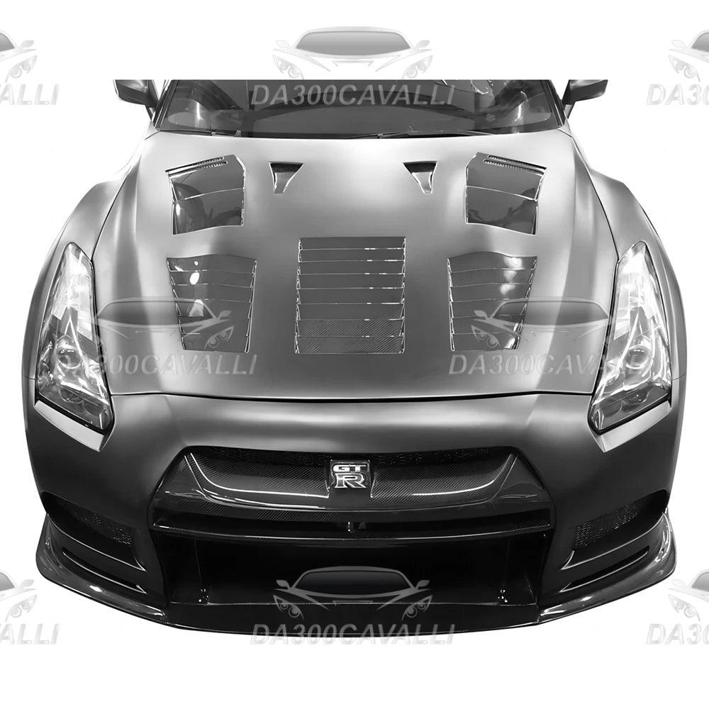 Cofano Nissan Gtr (2008-2016) Fibra Di Carbonio - Da300Cavalli