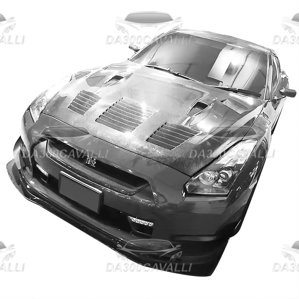 Cofano Nissan Gtr (2008-2016) Fibra Di Carbonio - Da300Cavalli
