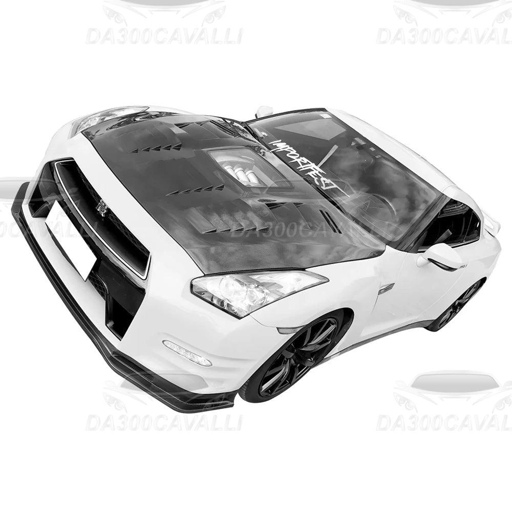 Cofano Nissan Gtr (2008-2016) Fibra Di Carbonio - Da300Cavalli