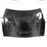 Cofano Nissan Gtr (2008-2016) Fibra Di Carbonio
