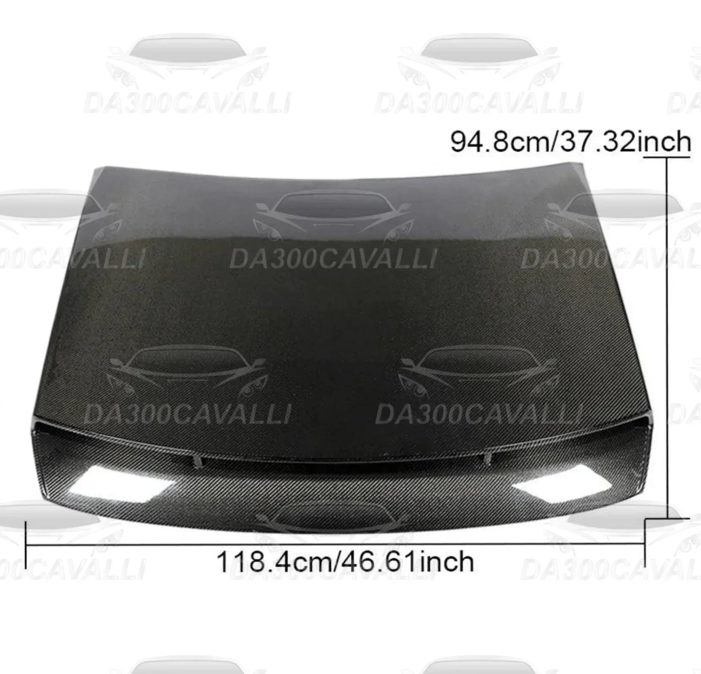 Cofano Range Rover Evoque L551 Fibra Di Carbonio — Da300Cavalli — foto 3