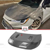Cofano Toyota Corolla Fibra Di Carbonio