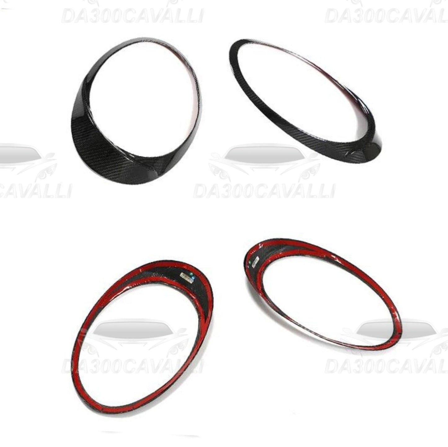 Contorno Fari Porsche 911 992 (2019-2022) Dry Carbon - Da300Cavalli