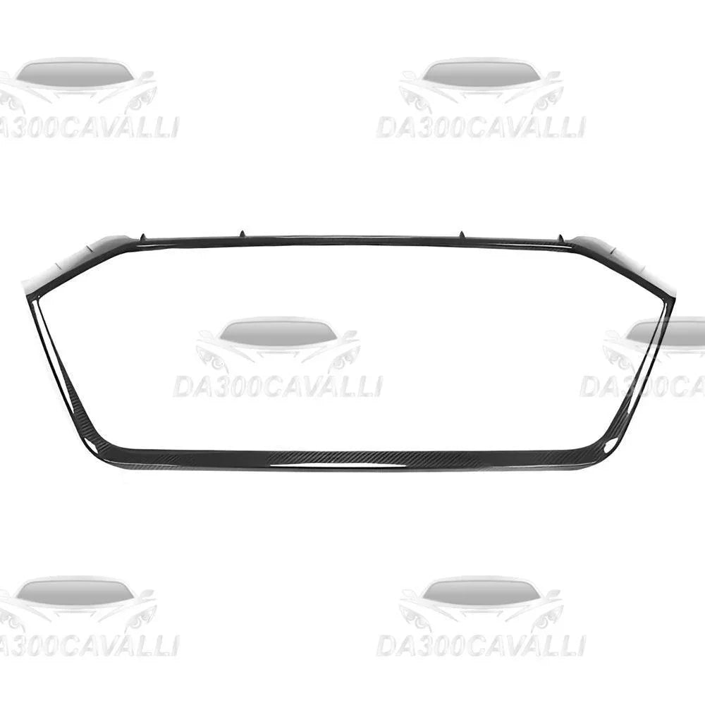 contorno-griglia-frontale-audi-rs6-fibra-di-carbonio-2019-2021-da300cavalli-4 - Da300Cavalli