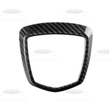 Contorno Logo Posteriore Fiat 500 Abarth 595 695 (2008-2023) Fibra Di Carbonio