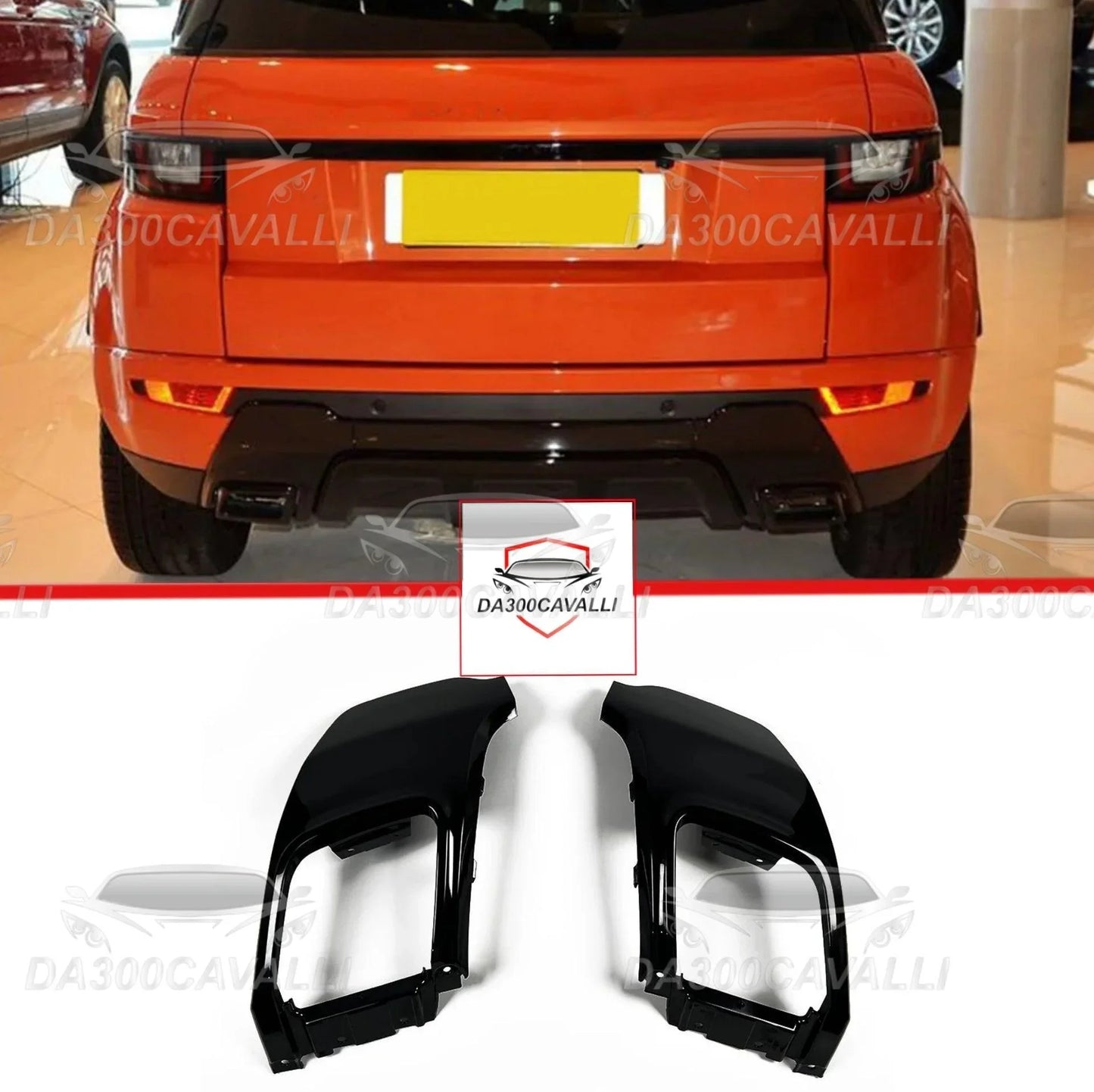 Contorno Terminale Di Scarico Range Rover Evoque (2010-2018) 1Pcs — Da300Cavalli