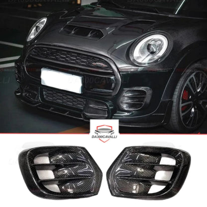 copertura-prese-d-aria-frontali-mini-jcw-f56-fibra-di-carbonio-da300cavalli-1 - Da300Cavalli