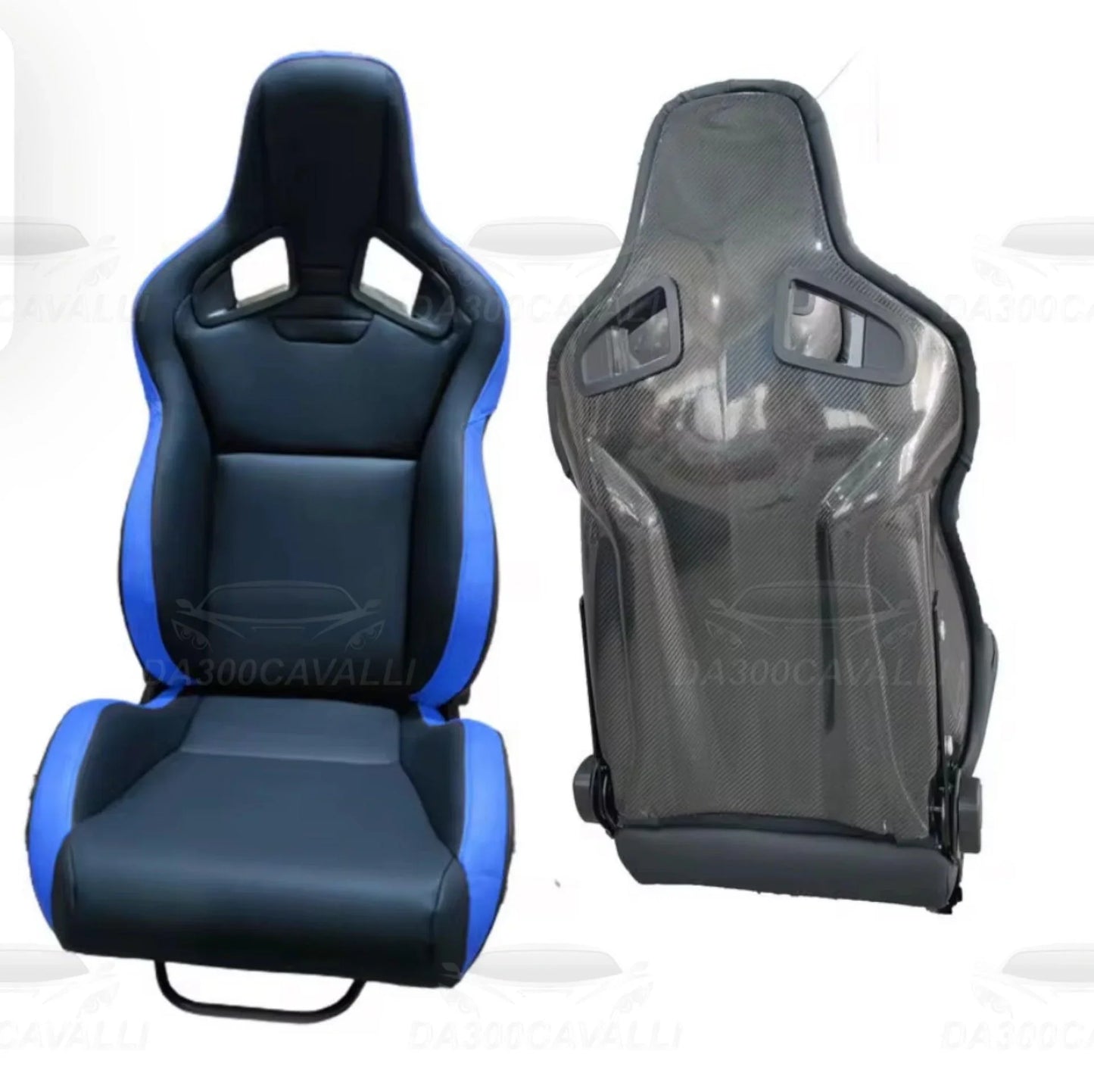 coppia-sedili-a-guscio-in-pelle-scocca-in-carbonio-universali-da300cavalli-3 - Da300Cavalli