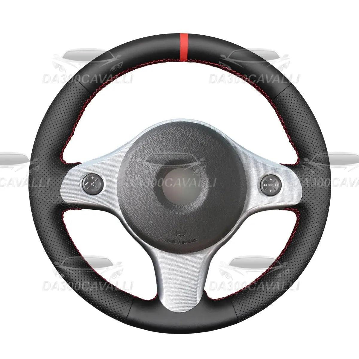 Coprivolante Pretagliato In Pelle Alfa Romeo 159 (2007-2012) Brera (2006-2011) - Da300Cavalli