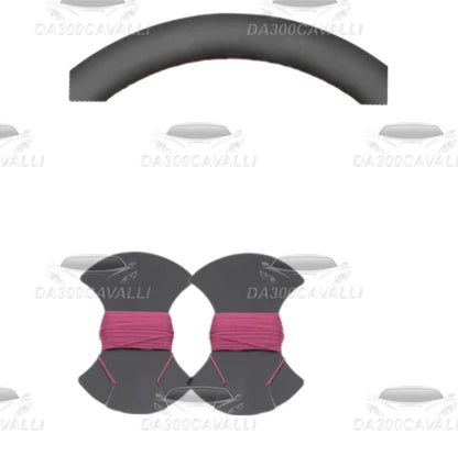 Coprivolante Pretagliato In Pelle Fiat 500 (2015-2021) - Da300Cavalli