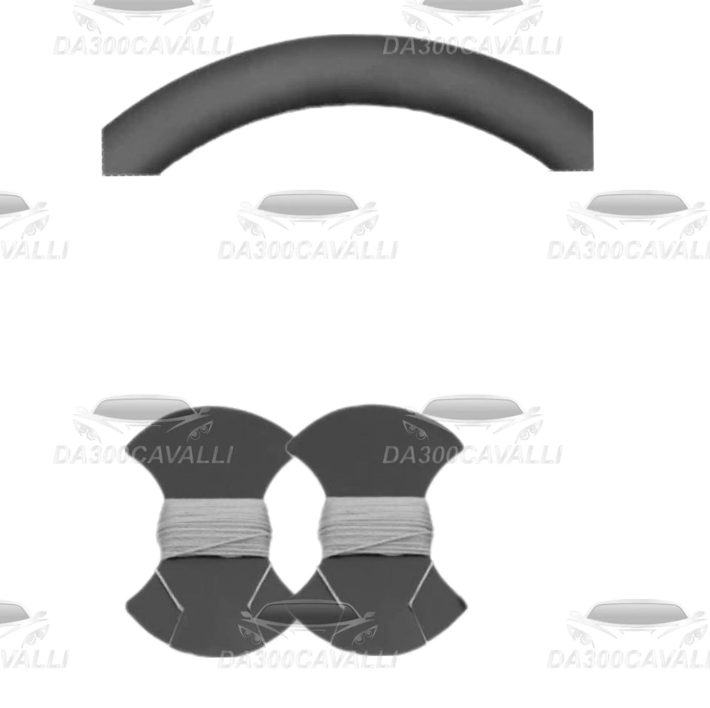 Coprivolante Pretagliato In Pelle Fiat 500 (2015-2021) - Da300Cavalli