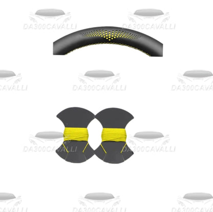 Coprivolante Pretagliato In Pelle Fiat Grande Punto Bravo - Da300Cavalli