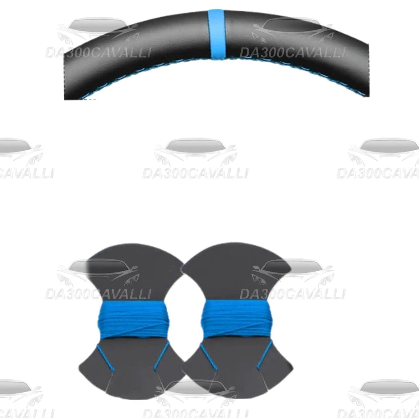 Coprivolante Pretagliato In Pelle Fiat Grande Punto Bravo - Da300Cavalli