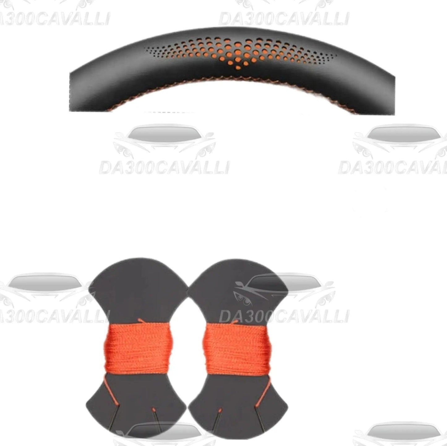 Coprivolante Pretagliato In Pelle Ford Focus (2011-2014) Grand C-Max (2010-2015) Kuga (2012-2016) - Da300Cavalli