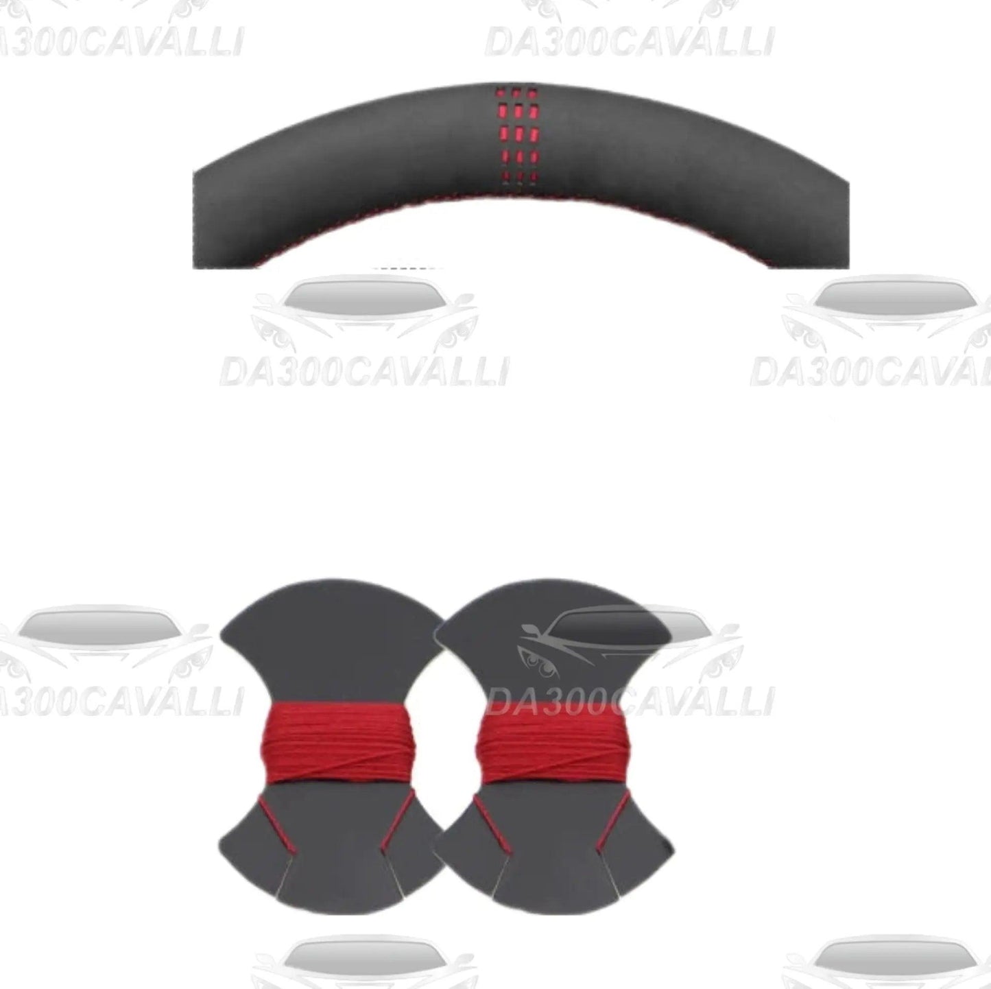 Coprivolante Pretagliato In Pelle Ford Focus (2011-2014) Grand C-Max (2010-2015) Kuga (2012-2016) - Da300Cavalli