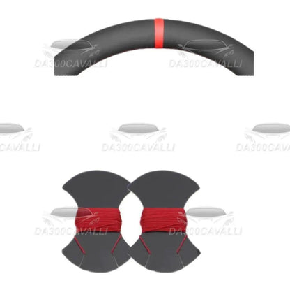 Coprivolante Pretagliato In Pelle Hyundai I10 (2013-2020) I20 (2015-2020) - Da300Cavalli