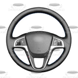 Coprivolante Pretagliato In Pelle Hyundai I20 (2008-2014)