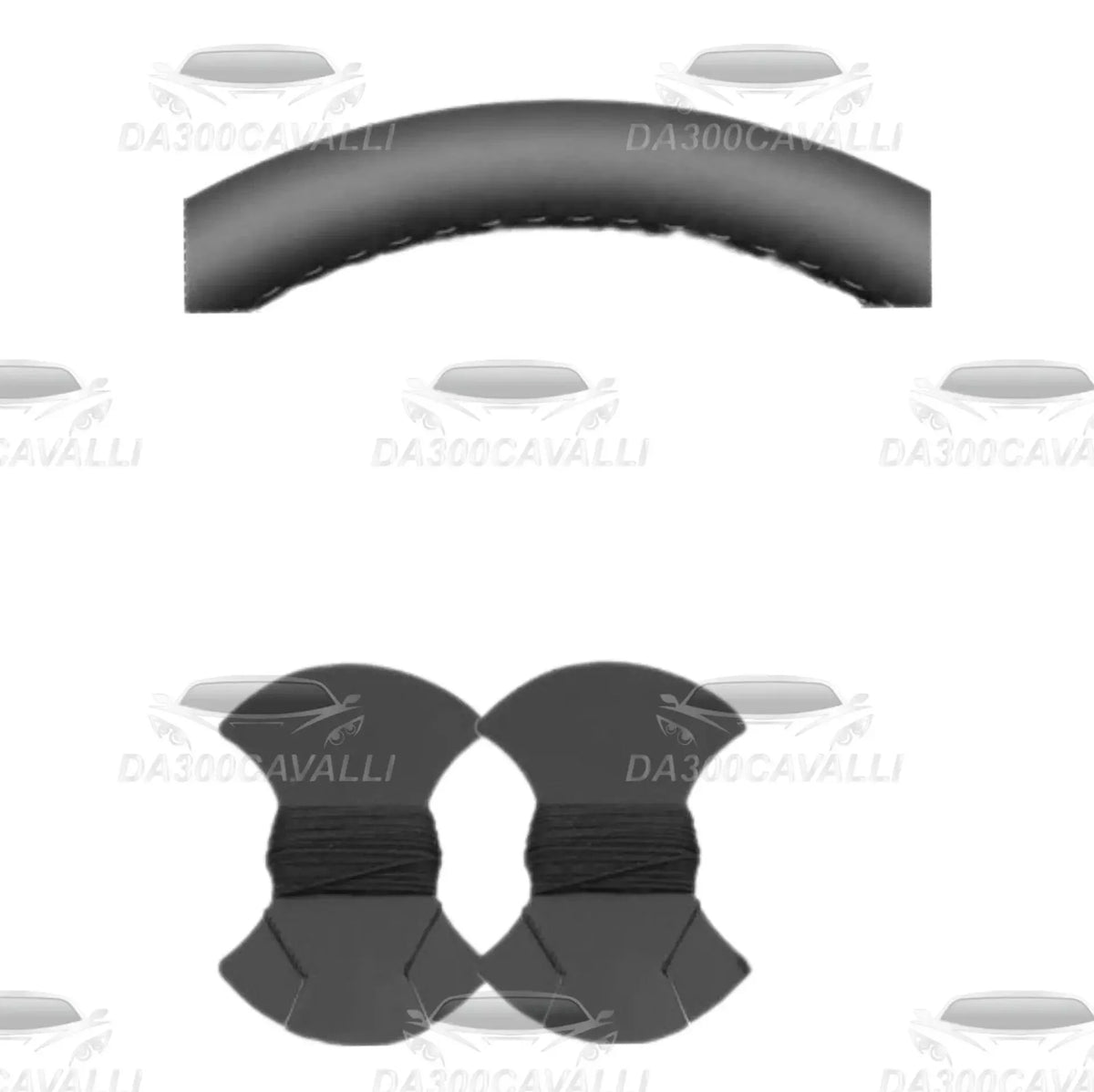 Coprivolante Pretagliato In Pelle Nissan Qashqai J11 T32 Juke Micra (2017-2021) — Da300Cavalli — foto 2