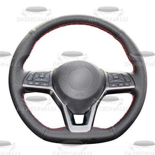 Coprivolante Pretagliato In Pelle Nissan Qashqai J11 T32 Juke Micra (2017-2021) - Da300Cavalli