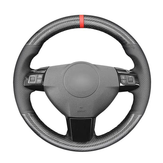 Coprivolante Pretagliato In Pelle Opel Astra (2004-2009) — Da300Cavalli