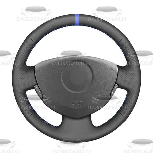 coprivolante-pretagliato-in-pelle-renault-clio-2-twingo-2-dacia-sandero-2007-2014-da300cavalli-1 - Da300Cavalli