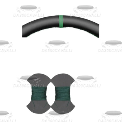 Coprivolante Pretagliato In Pelle Renault Clio 2 Twingo 2 Dacia Sandero (2007-2014) - Da300Cavalli