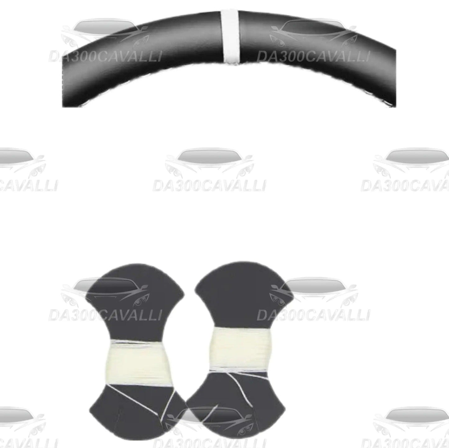 Coprivolante Pretagliato In Pelle Renault Clio 2 Twingo 2 Dacia Sandero (2007-2014) - Da300Cavalli