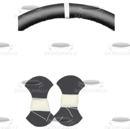 Coprivolante Pretagliato In Pelle Renault Clio 2 Twingo 2 Dacia Sandero (2007-2014) - Da300Cavalli