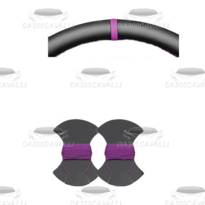 Coprivolante Pretagliato In Pelle Renault Clio 2 Twingo 2 Dacia Sandero (2007-2014) - Da300Cavalli