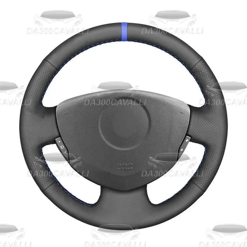 Coprivolante Pretagliato In Pelle Renault Clio 2 Twingo 2 Dacia Sandero (2007-2014) - Da300Cavalli