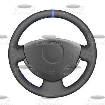 Coprivolante Pretagliato In Pelle Renault Clio 2 Twingo 2 Dacia Sandero (2007-2014) - Da300Cavalli