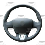 Coprivolante Pretagliato In Pelle Renault Megane 3 Scenic 3