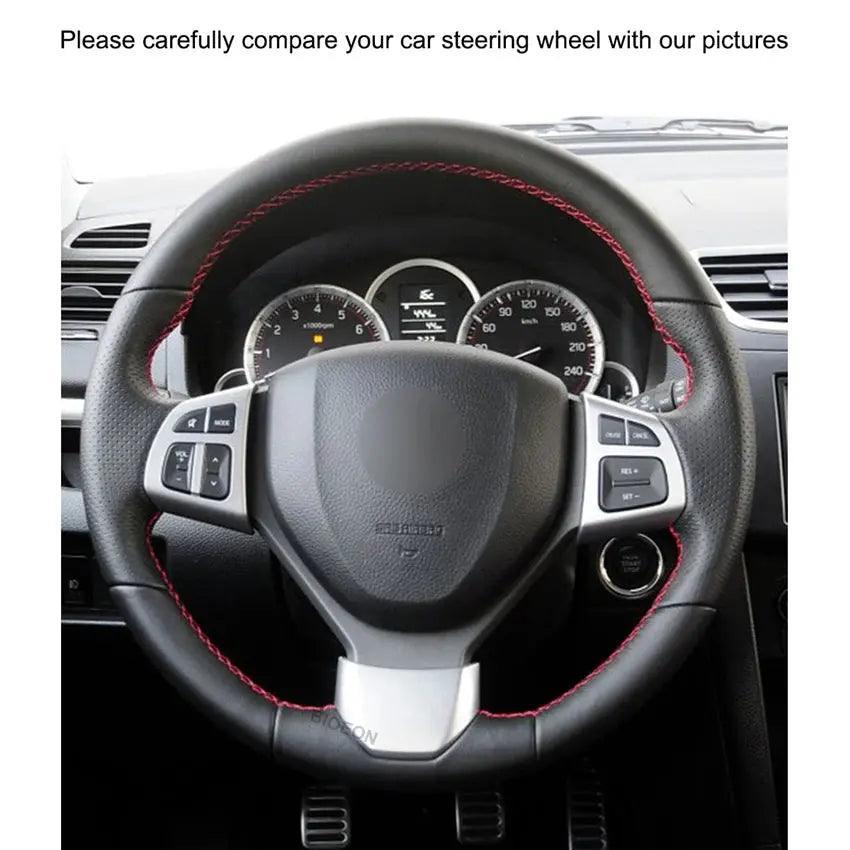 Coprivolante Pretagliato In Pelle Suzuki Swift (2012-2017) - Da300Cavalli