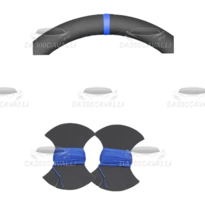 Coprivolante Pretagliato In Pelle Vw Golf 5 R32 Scirocco — Da300Cavalli — foto 4