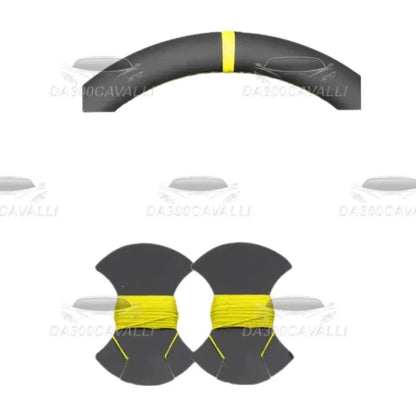 Coprivolante Pretagliato In Pelle Vw Golf 5 R32 Scirocco — Da300Cavalli — foto 5