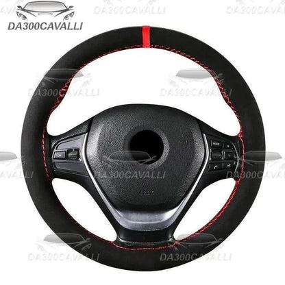 Coprivolante In Alcantara Con Anello — Accessori Interni Auto — Da300Cavalli