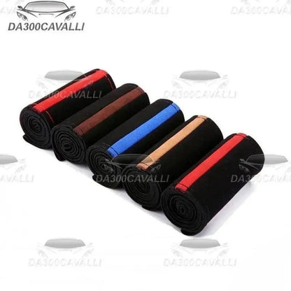 Coprivolante In Alcantara Con Anello — Vista prodotto — Da300Cavalli