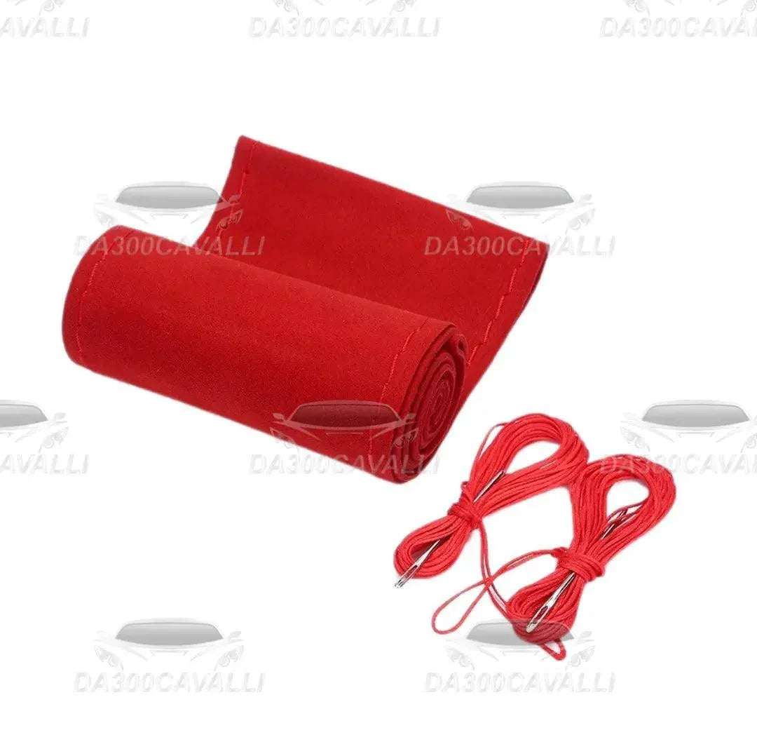 Coprivolante In Alcantara Con Anello — Da300Cavalli