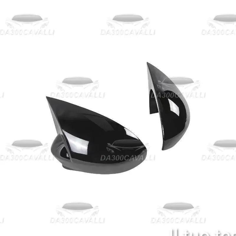 Calotte specchietti nere per Fiat 500 2007-2021 da300cavalli, accessori tuning auto