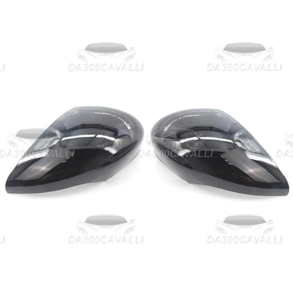 Coppia calotte specchietti nere per Ford Fiesta 2008-2017, accessori tuning Da300Cavalli