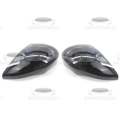 Coppia calotte specchietti nere per Ford Fiesta 2008-2017, accessori tuning Da300Cavalli
