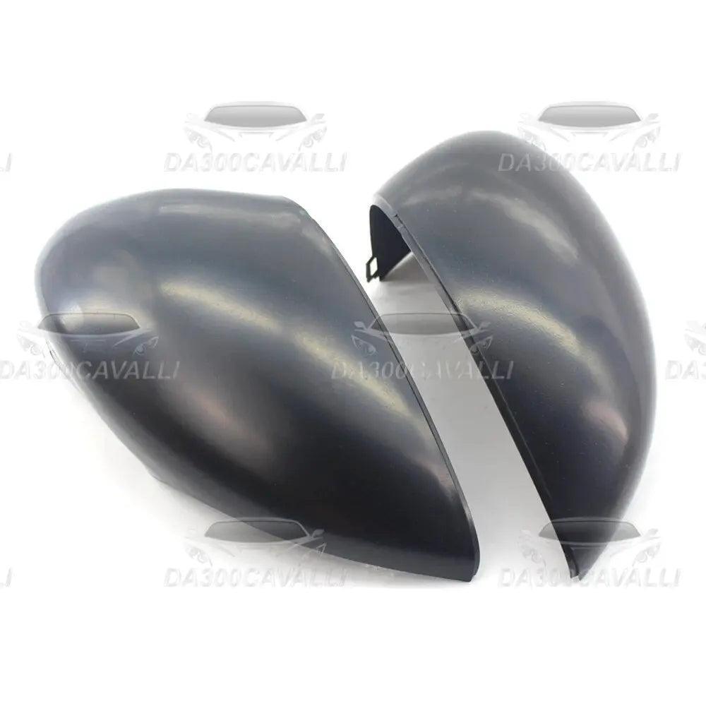 Coppia calotte specchietti nero opaco per Ford Fiesta 2008-2017, ricambi tuning Da300Cavalli