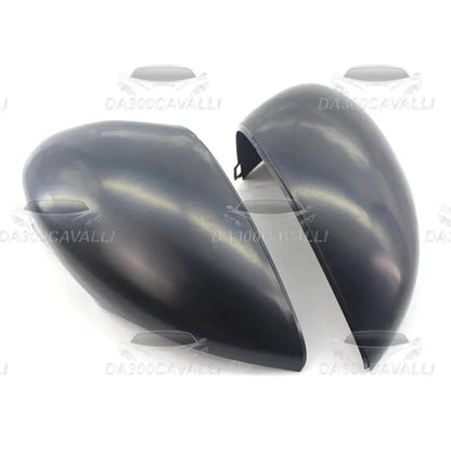 Coppia calotte specchietti nero opaco per Ford Fiesta 2008-2017, ricambi tuning Da300Cavalli