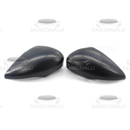 Coppia cover calotte specchietti nere per Ford Fiesta 2008-2017, ricambio tuning Da300Cavalli