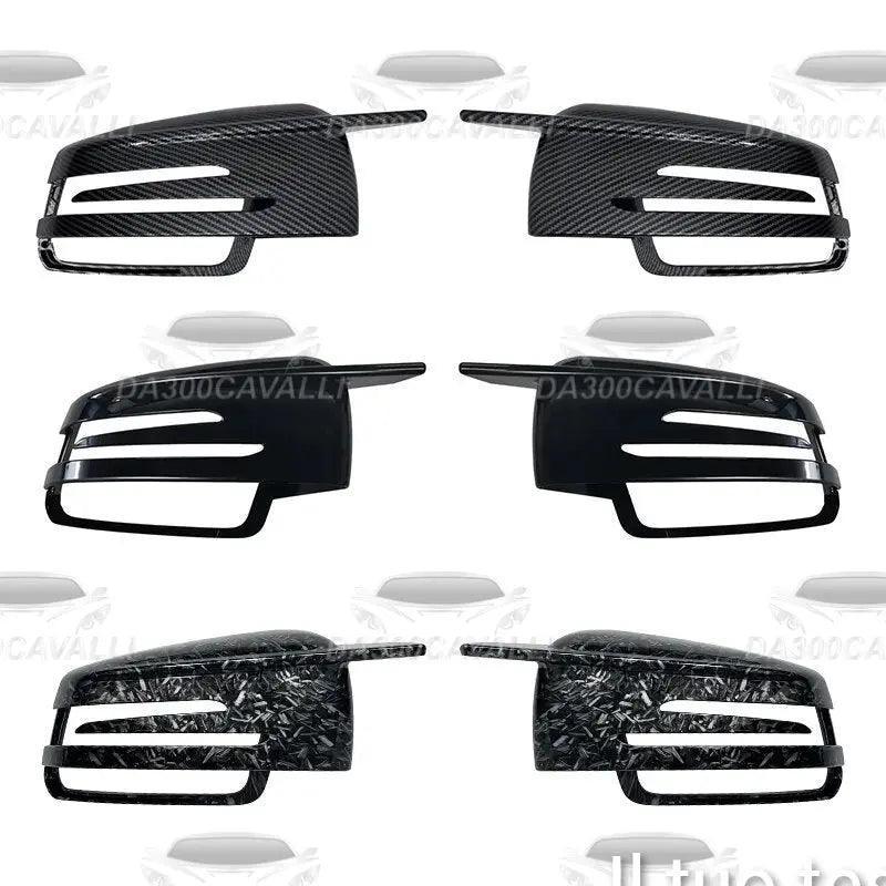 Cover Calotte Specchietti Mercedes Classe A B C E S Cla Gla Glk (W176 W246 W212 W204 C117 X156 X204 W221 C218) - Da300Cavalli