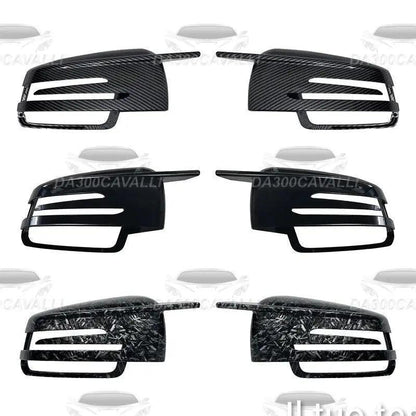Cover Calotte Specchietti Mercedes Classe A B C E S Cla Gla Glk (W176 W246 W212 W204 C117 X156 X204 W221 C218) - Da300Cavalli