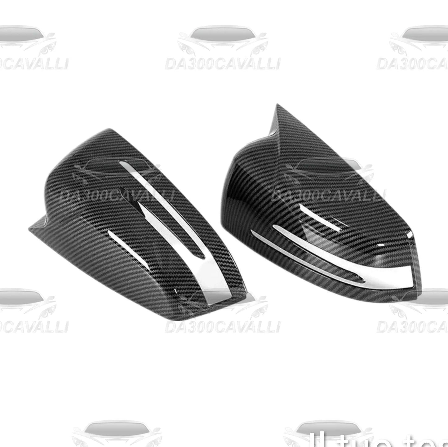 Cover Calotte Specchietti Mercedes (W176 W246 W212 W204 C117 X156 X204 W221) Classe A B C E S Cla Gla Glk - Da300Cavalli