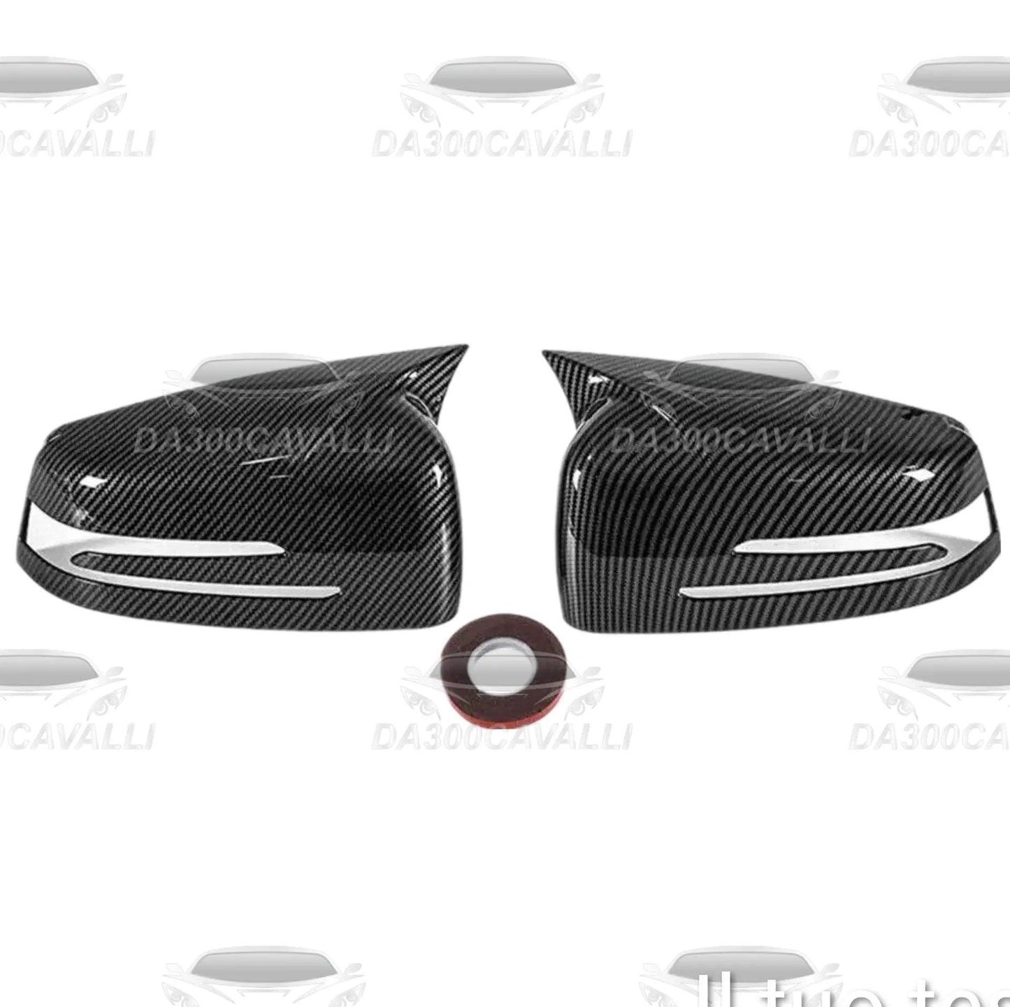 Cover Calotte Specchietti Mercedes (W176 W246 W212 W204 C117 X156 X204 W221) Classe A B C E S Cla Gla Glk - Da300Cavalli